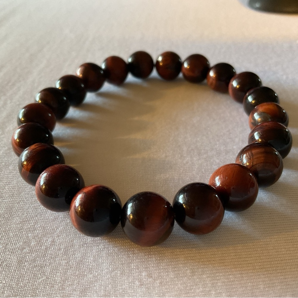 MEN’S TIGER EYE STRETCH BRACELET